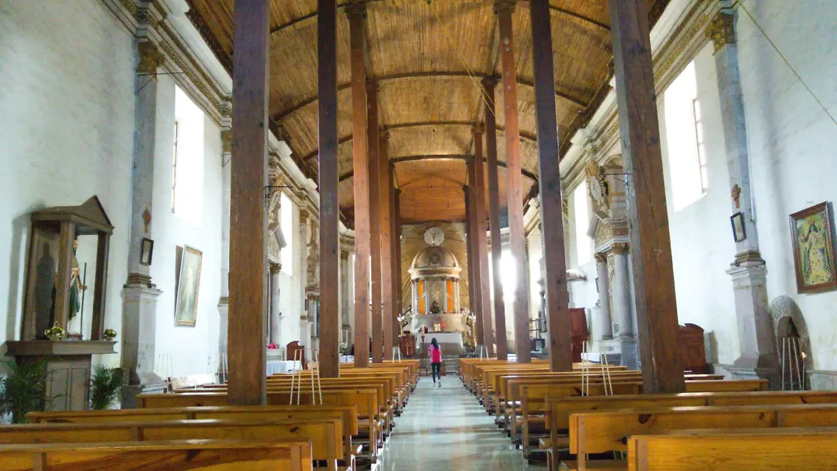 Recinto religioso en Michoacán